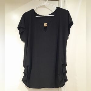 Elegant Black Women's Top